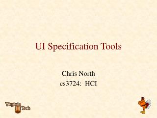 UI Specification Tools