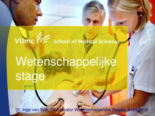 wetenschappelijke stage