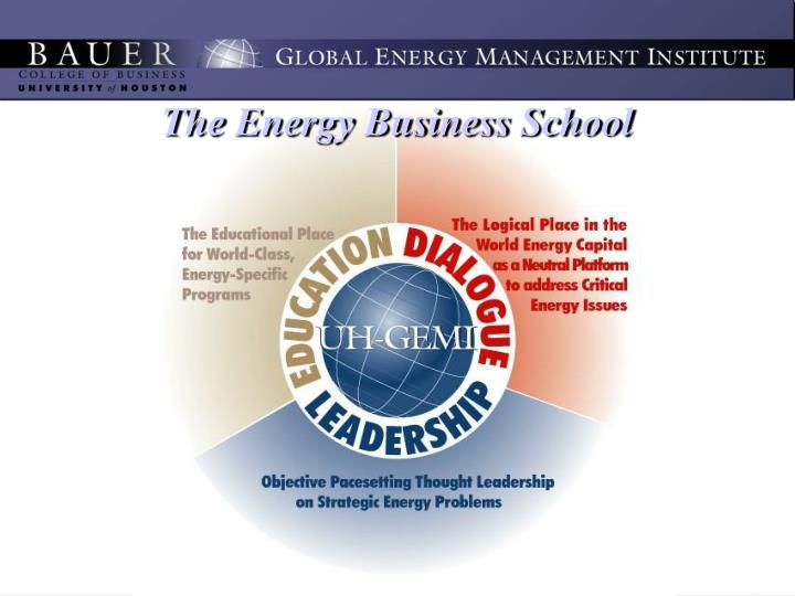 the energy business school