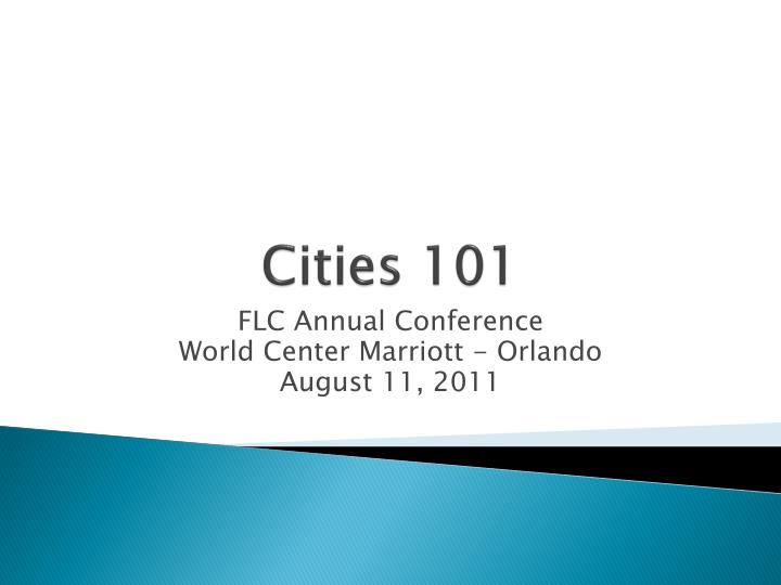 cities 101