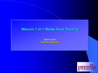 Mitsumi 7-in-1 Media Drive Training