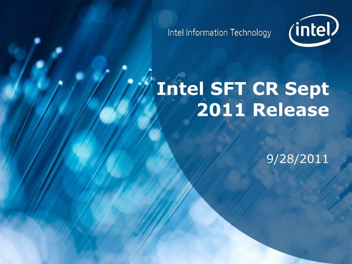 intel sft cr sept 2011 release