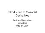 Introduction to Financial Derivatives