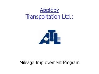 Appleby Transportation Ltd.: