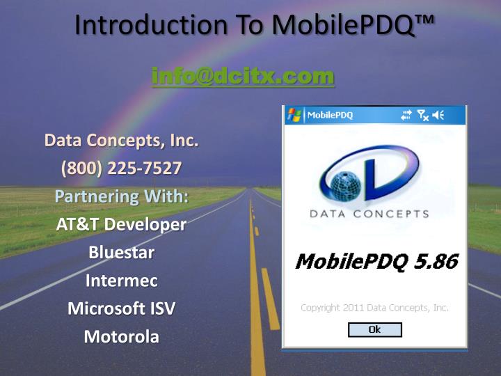 introduction to mobilepdq