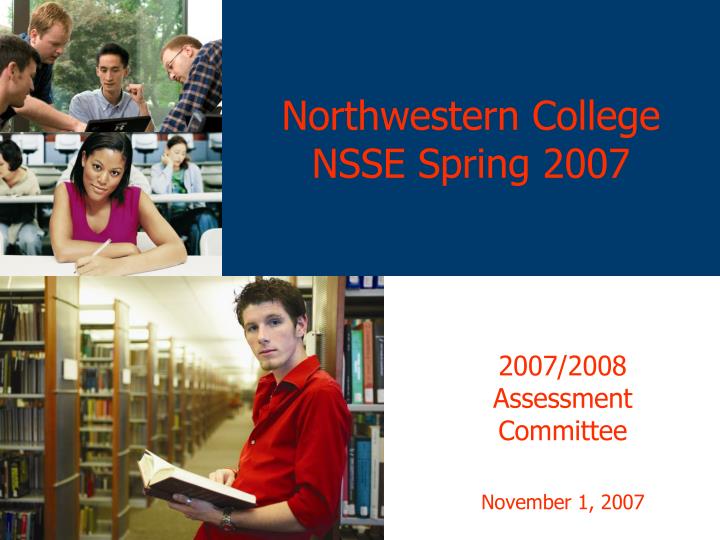 2007 2008 assessment committee november 1 2007