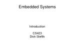 Embedded Systems - slide 1