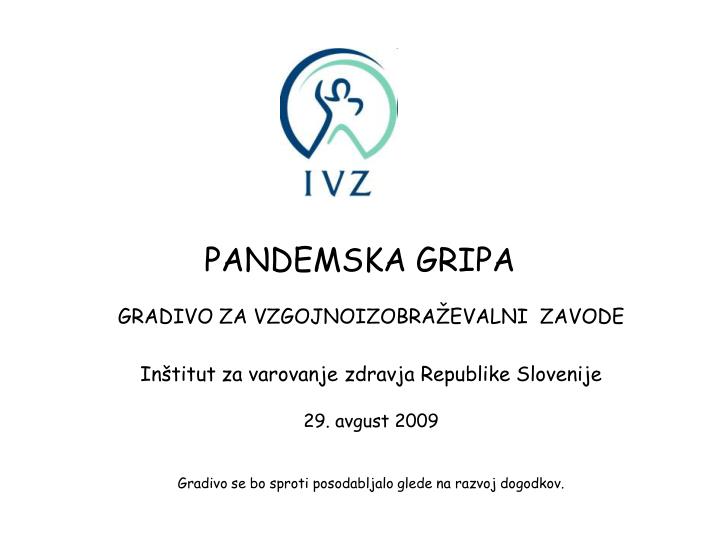 pandemska gripa