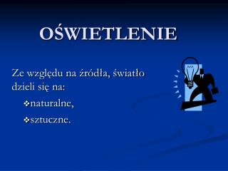 OŚWIETLENIE