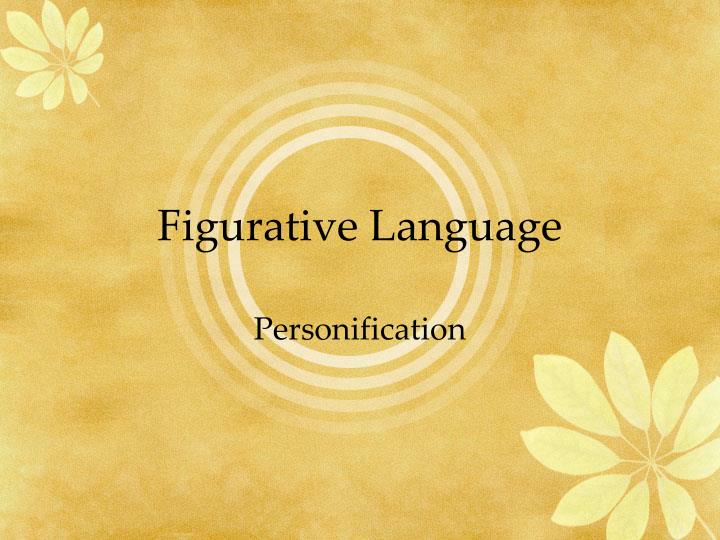 figurative language