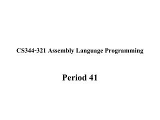 cs344 321 assembly language programming