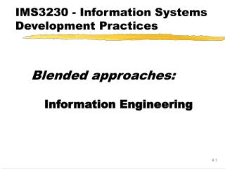 IMS3230 - Information Systems Development Practices