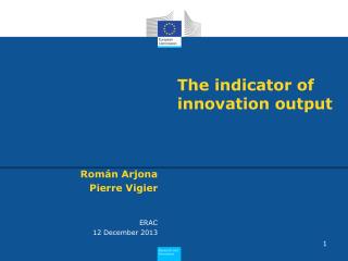 The indicator of innovation output