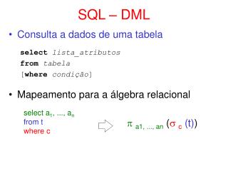 sql dml