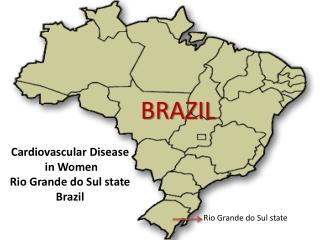Cardiovascular Disease in Women Rio Grande do Sul state Brazil