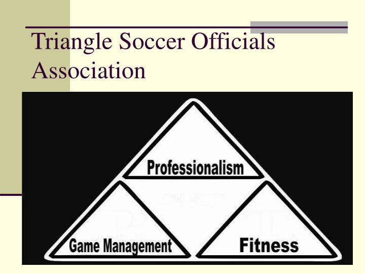 triangle soccer officials association