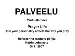 PALVEELU - slide 1
