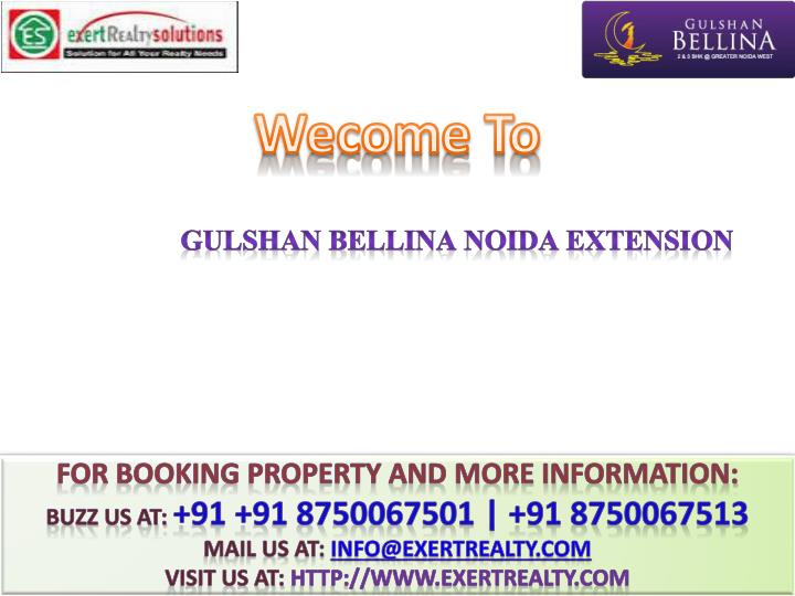 gulshan bellina noida extension