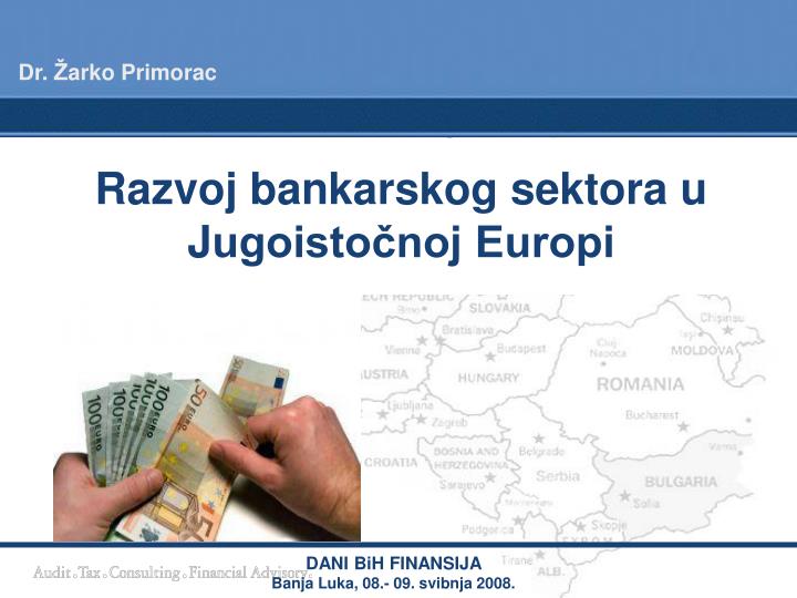 razvoj bankarskog sektora u j ugoisto noj europi