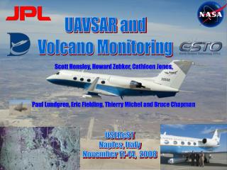 UAVSAR and Volcano Monitoring