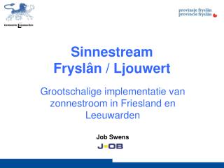 sinnestream frysl n ljouwert