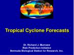 Tropical Cyclone Forecasts - slide 1