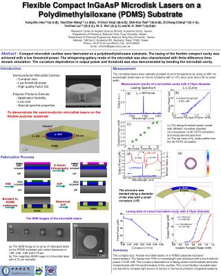 Flexible Compact InGaAsP Microdisk Lasers on a Polydimethylsiloxane (PDMS) Substrate