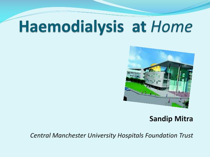 haemodialysis at home