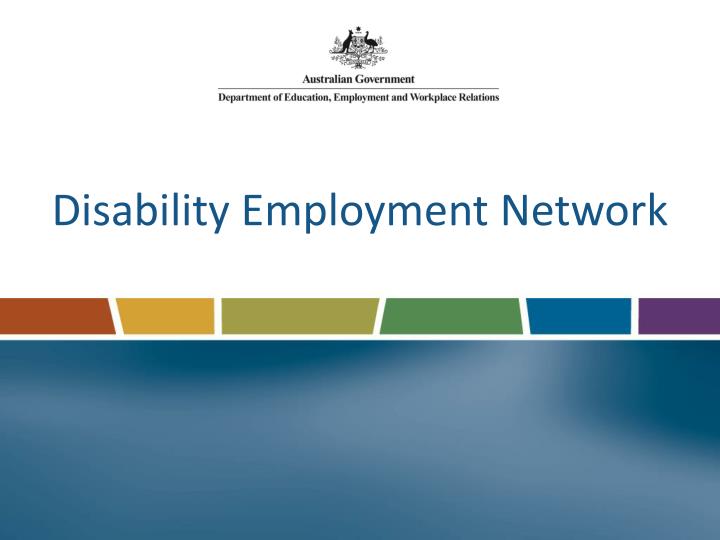 disability employment network