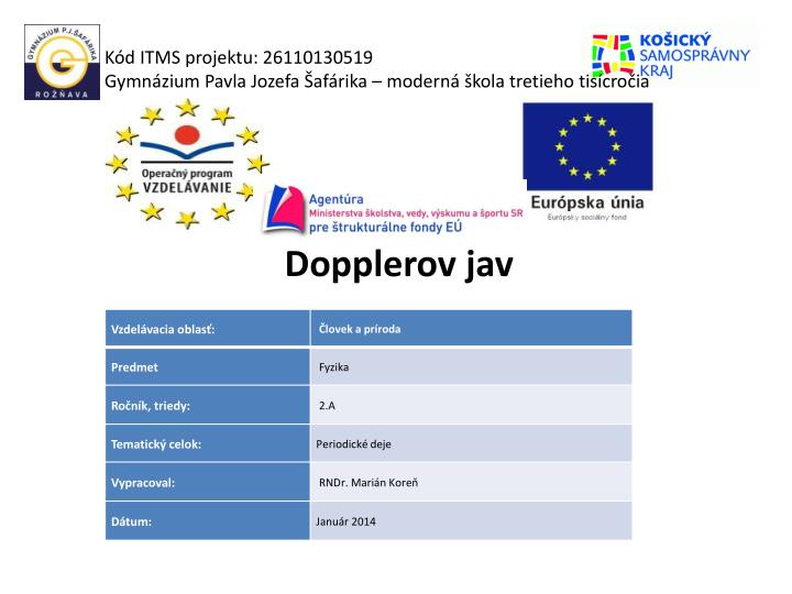 dopplerov jav