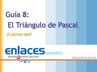 gu a 8 el tri ngulo de pascal