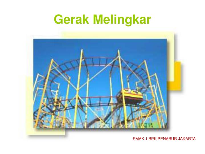 gerak melingkar