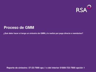 proceso de gmm