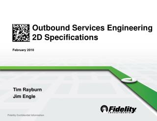 Outbound Services Engineering 2D Specifications