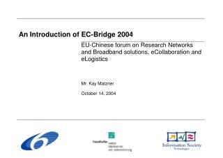 An Introduction of EC-Bridge 2004