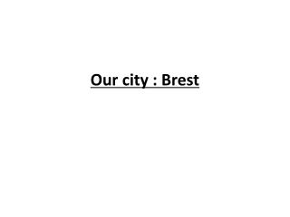 Our city : Brest