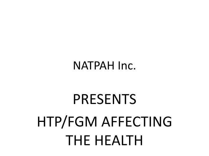 natpah inc