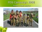 FOS Campaign 2008 Hobble Creek District - slide 1