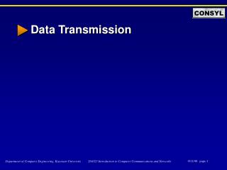 Data Transmission