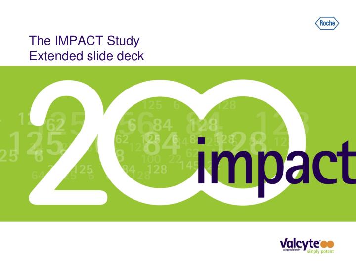 the impact study extended slide deck
