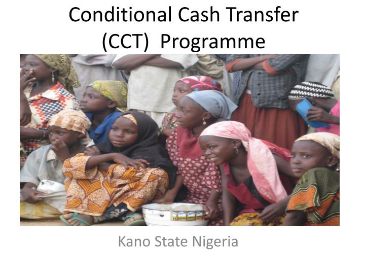 conditional cash transfer cct programme