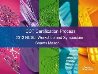 CCT Certification Process