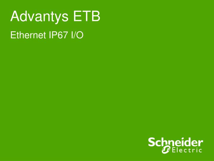 advantys etb ethernet ip67 i o