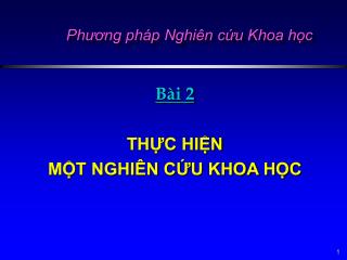 ph ng ph p nghi n c u khoa h c