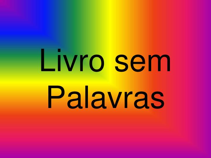 livro sem palavras