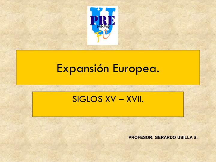 expansi n europea