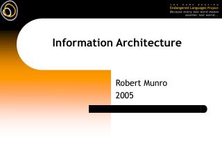 Information Architecture