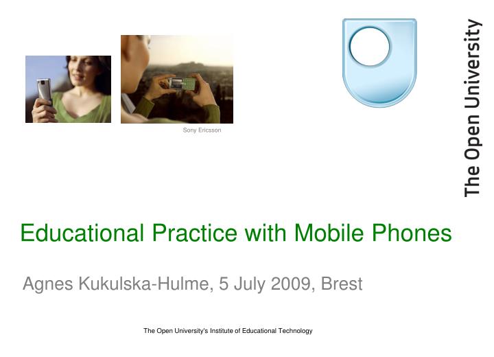 educational practice with mobile phones