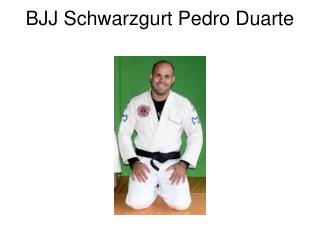 BJJ Schwarzgurt Pedro Duarte