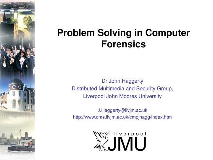 problem solving in computer forensics